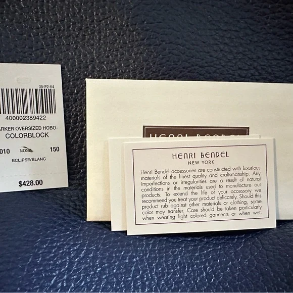 NWT Henri Bendel Parker Oversized Hobo Bag Bags